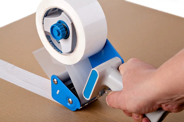 Packaging tape dispenser — Stock Photo, Image