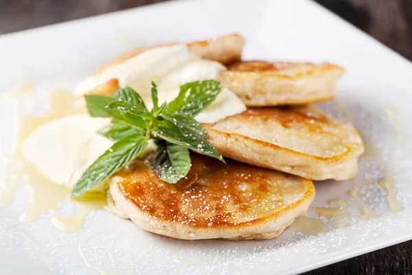 Dicke Pfannkuchen — Stockfoto