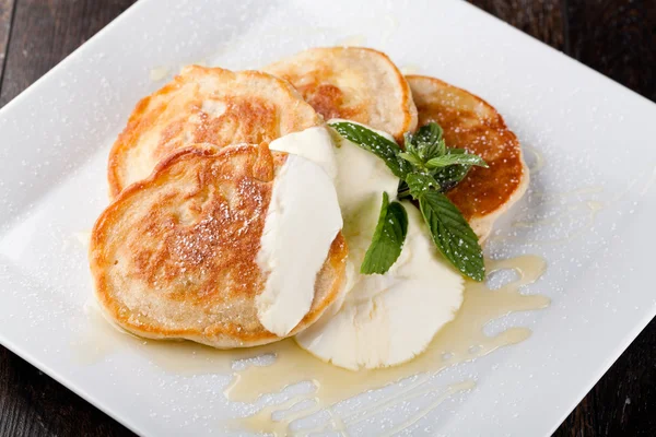 Thick pancake — Stock Photo, Image