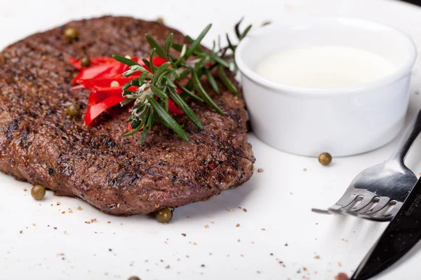 Steak vom Grill — Stockfoto