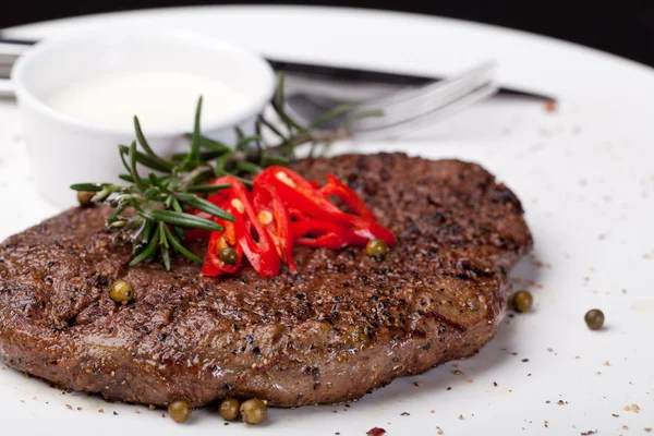 Gegrilde biefstuk — Stockfoto