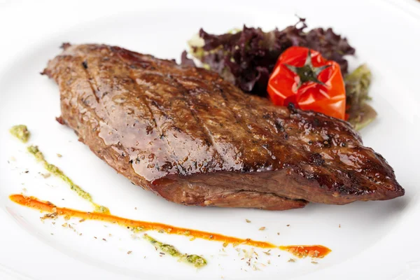 Grilovaný steak — Stock fotografie