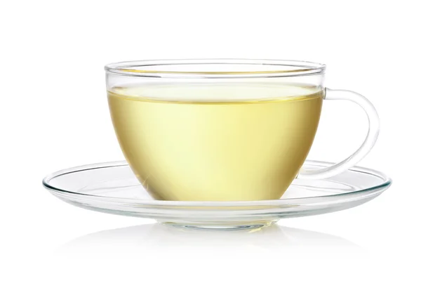Frischer grüner Tee — Stockfoto