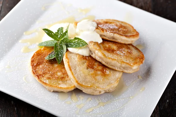 Thick pancake — Stock Photo, Image