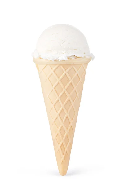 Crème glacée au cône — Photo