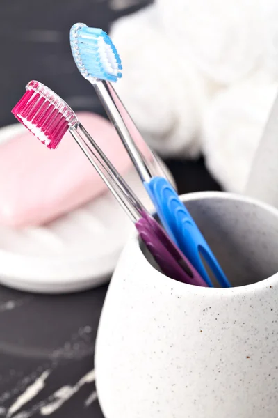 Bathroom accessories — Stock Photo, Image