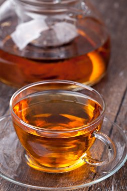 Bir fincan çay.