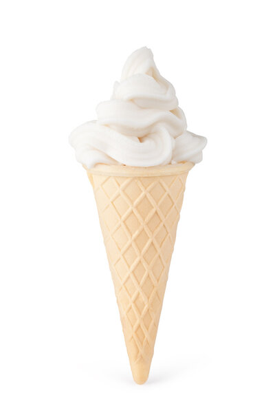 ice cream with cone
