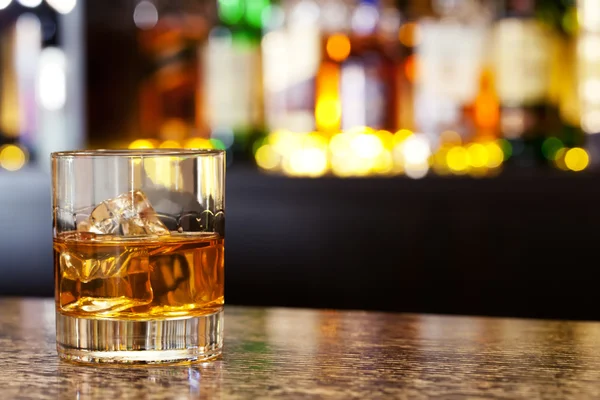 Glas Scotch Whiskey — Stockfoto