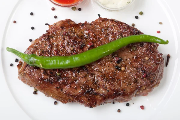 Peper steak — Stockfoto