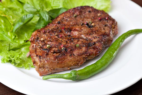 Pepper steak — Stock Photo, Image