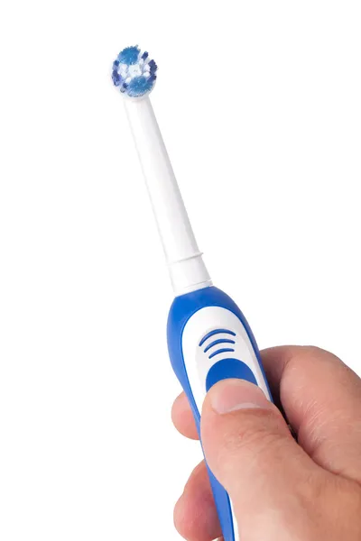 Elektrikli diş fırçası — Stok fotoğraf