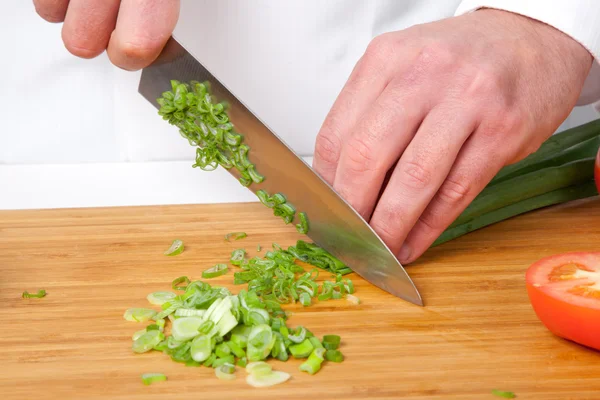 Preparação da salada — Fotografia de Stock