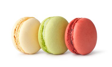 lezzetli renkli acıbadem kurabiyesi