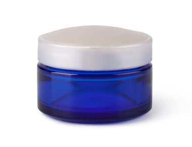 jar veya boş ambalajları için beyaz izole kozmetik ürün