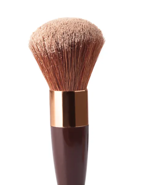 Brosse de maquillage et poudre — Photo