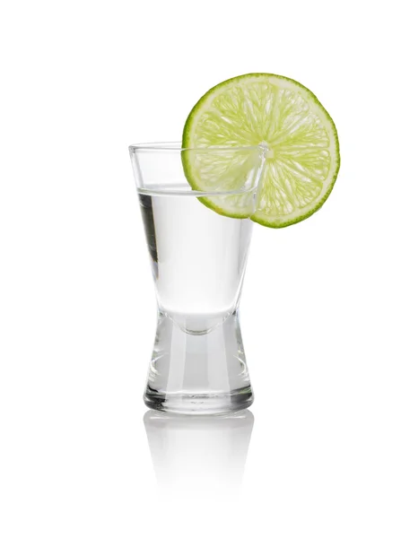 Kalter Wodka-Schuss — Stockfoto