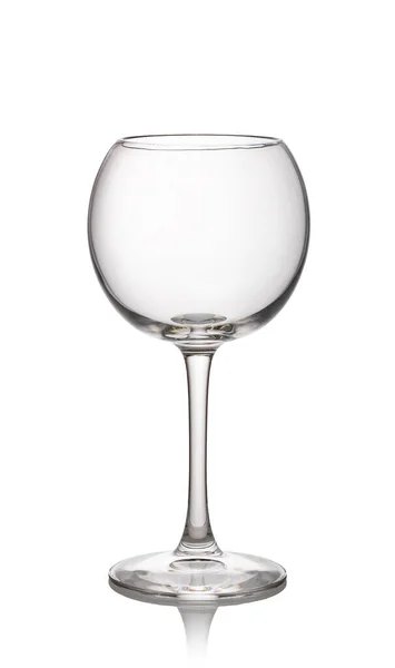 白い背景で隔離のワインのガラス — ストック写真