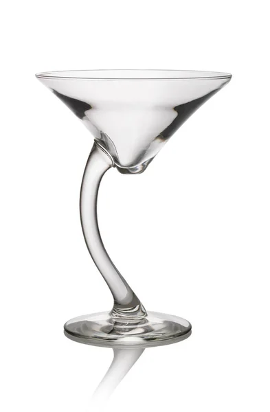 Склянка Питної Води Ізольована Білому Тлі — стокове фото