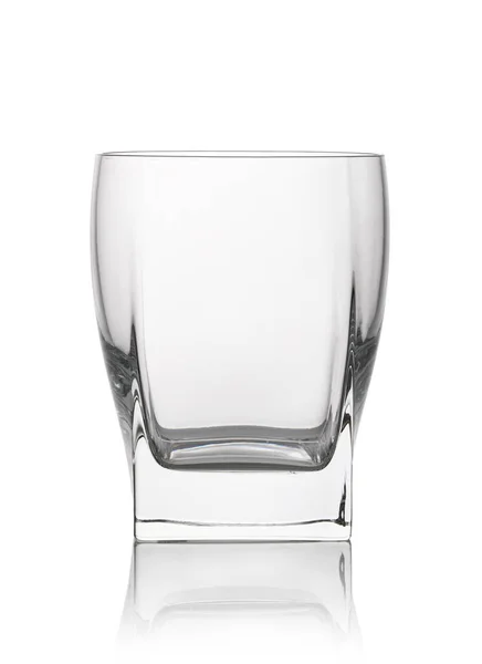 Glass Drinking Whiskey Isolated White Background — Stock Photo, Image