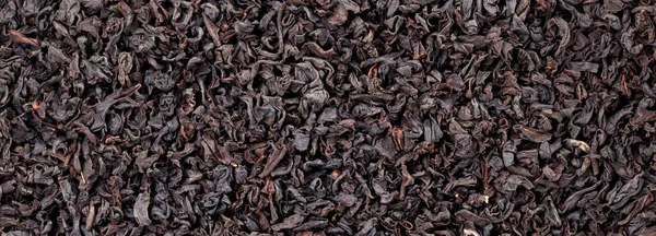 Black Tea Background Close Photo — Stock Photo, Image