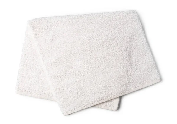 White Towel Texture Background — Stock Photo, Image