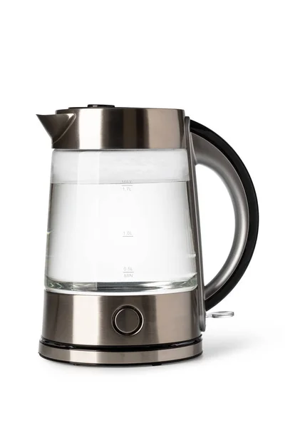 Electric Kettle Isolated White Background — Stock Photo, Image