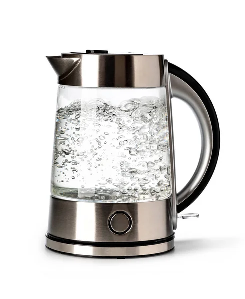 Electric Kettle Isolated White Background — Stock Photo, Image