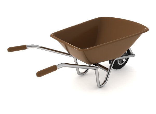 Garden wheelbarrow