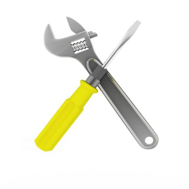 3D anahtarı ve tornavida