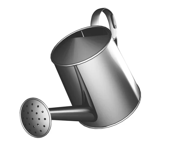 Watering can isolated on white background. — Stock Photo, Image
