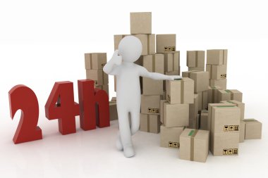 adam parsel akışı 24 saat teslimat hizmeti tanıtır.