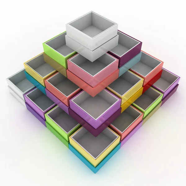 Colorful geometrical figure — Stock Photo, Image