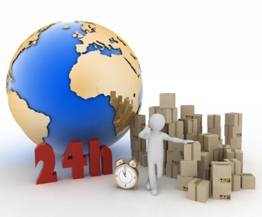 Teslimat 24 saat akışı parsel