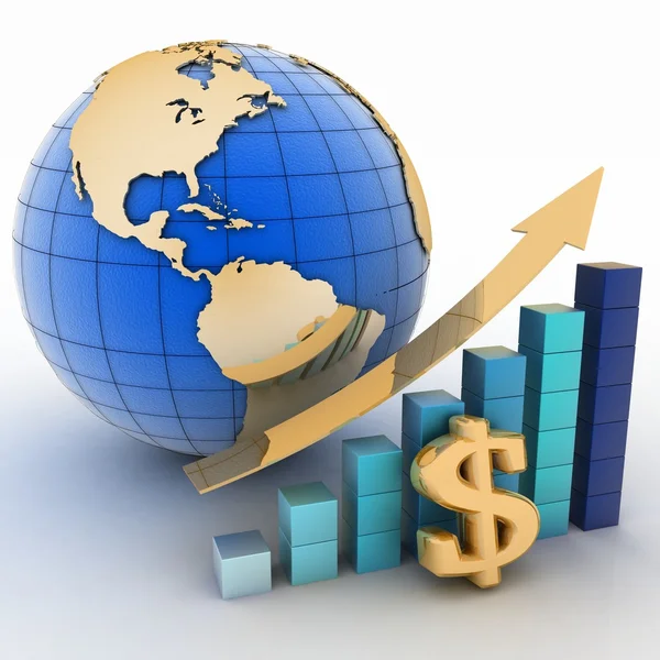 Global success concept — Stock Photo, Image