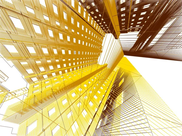 Abstract modern architecture background — Stock Photo, Image