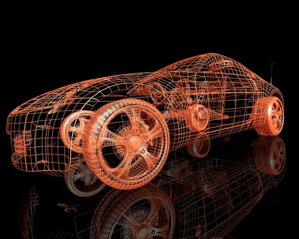 modern model otomobillerin Önden Görünüm
