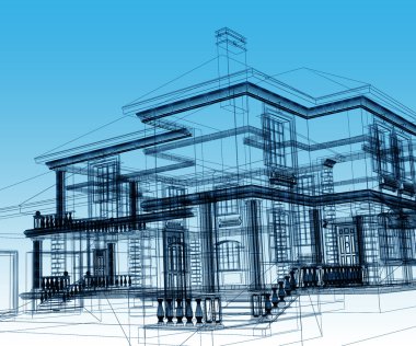 soyut modern Binası