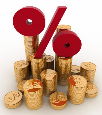 altın sikke üzerinde yüzde. gelir büyüme anlayışı