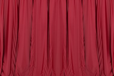 Kırmızı tiyatro perdesi, arka plan