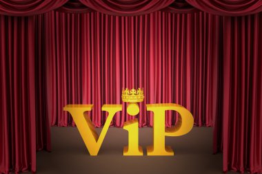 VIP sahnede spot aydınlatma