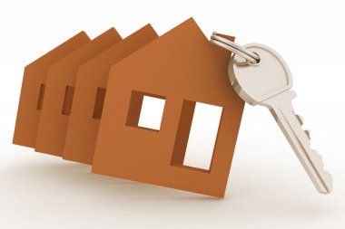 modelleri ev sembolü ve anahtar