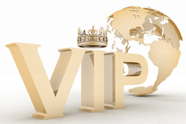 VIP аббревиатура с короной
