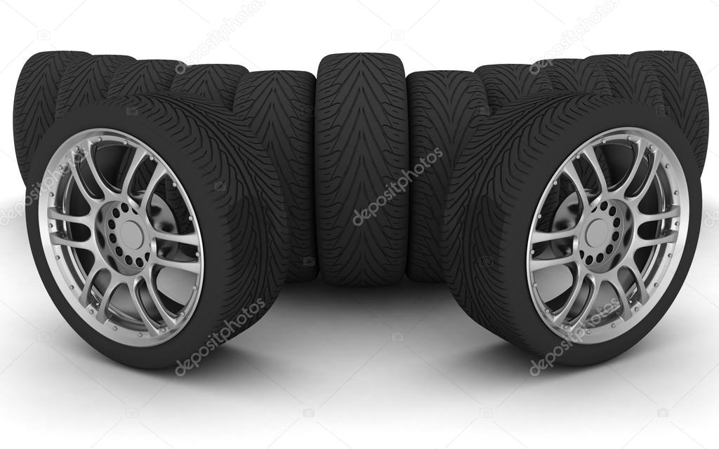 Car Wheels. Concept design