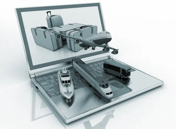 Transportkonzept für Ausflüge. — Stockfoto