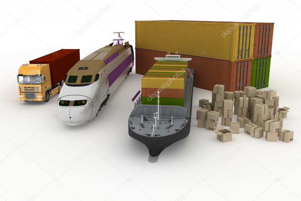Types of transport of transporting are loads