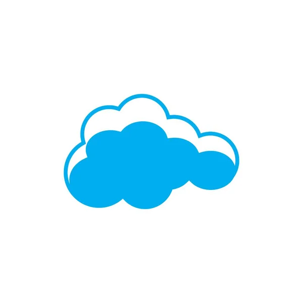 Návrh Vektorové Ikony Šablony Cloudu — Stockový vektor