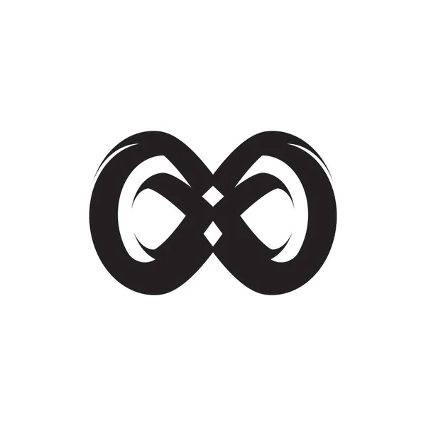 Infinity Business Icon Modello Simbolo — Vettoriale Stock
