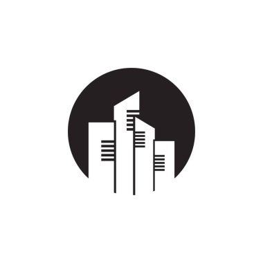 Şehir gökyüzü çizgisi şablonu