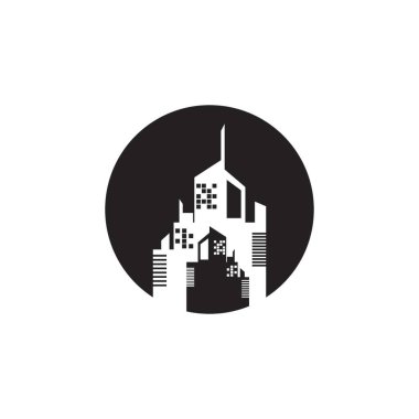 Şehir gökyüzü çizgisi şablonu